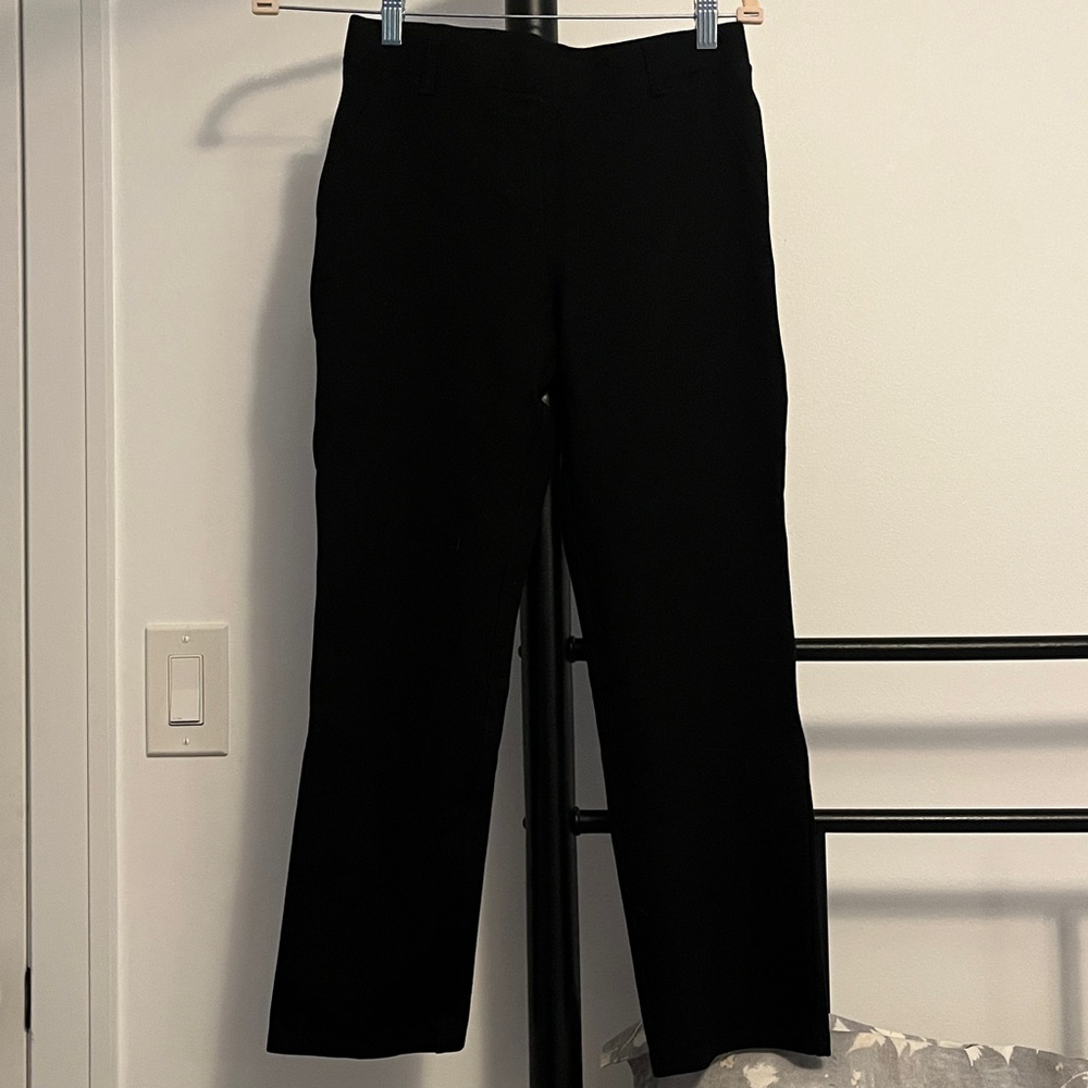 Quince Elegant Black Trousers